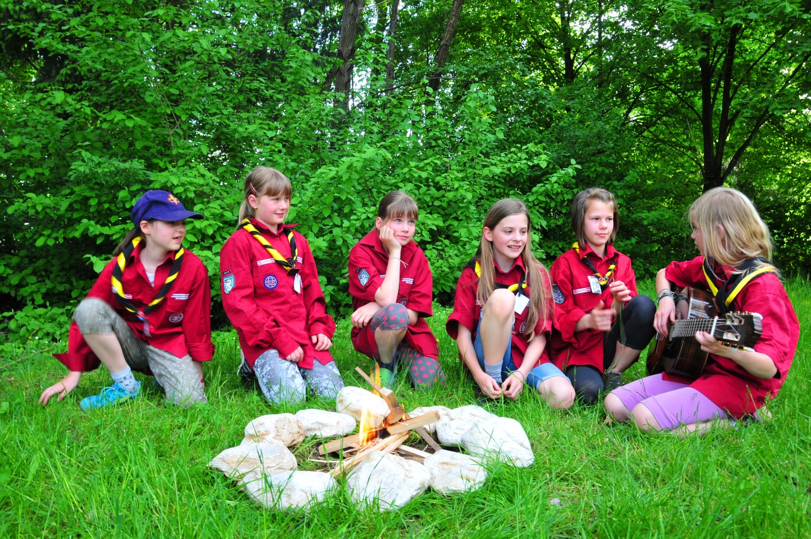 guSp am Lagerfeuer